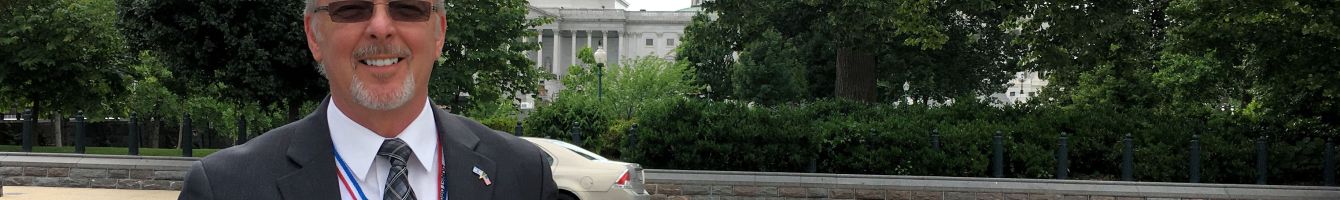 Charles E. McCracken advocates for Israel on Capitol Hill_Author’s Archives, © 2017.