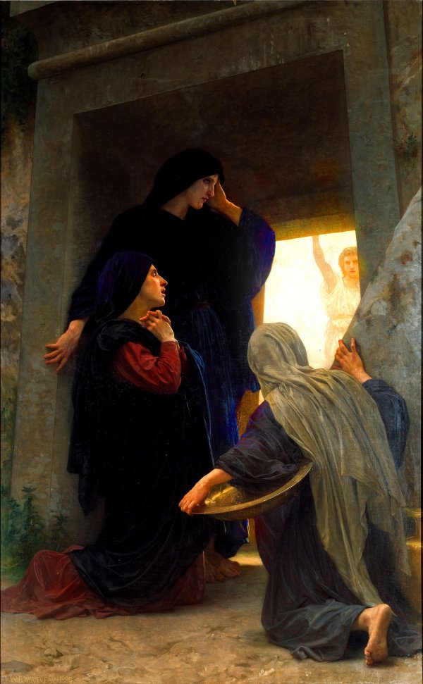 1_William Adolphe Bouguereau_Le saintes femmes au tombeau