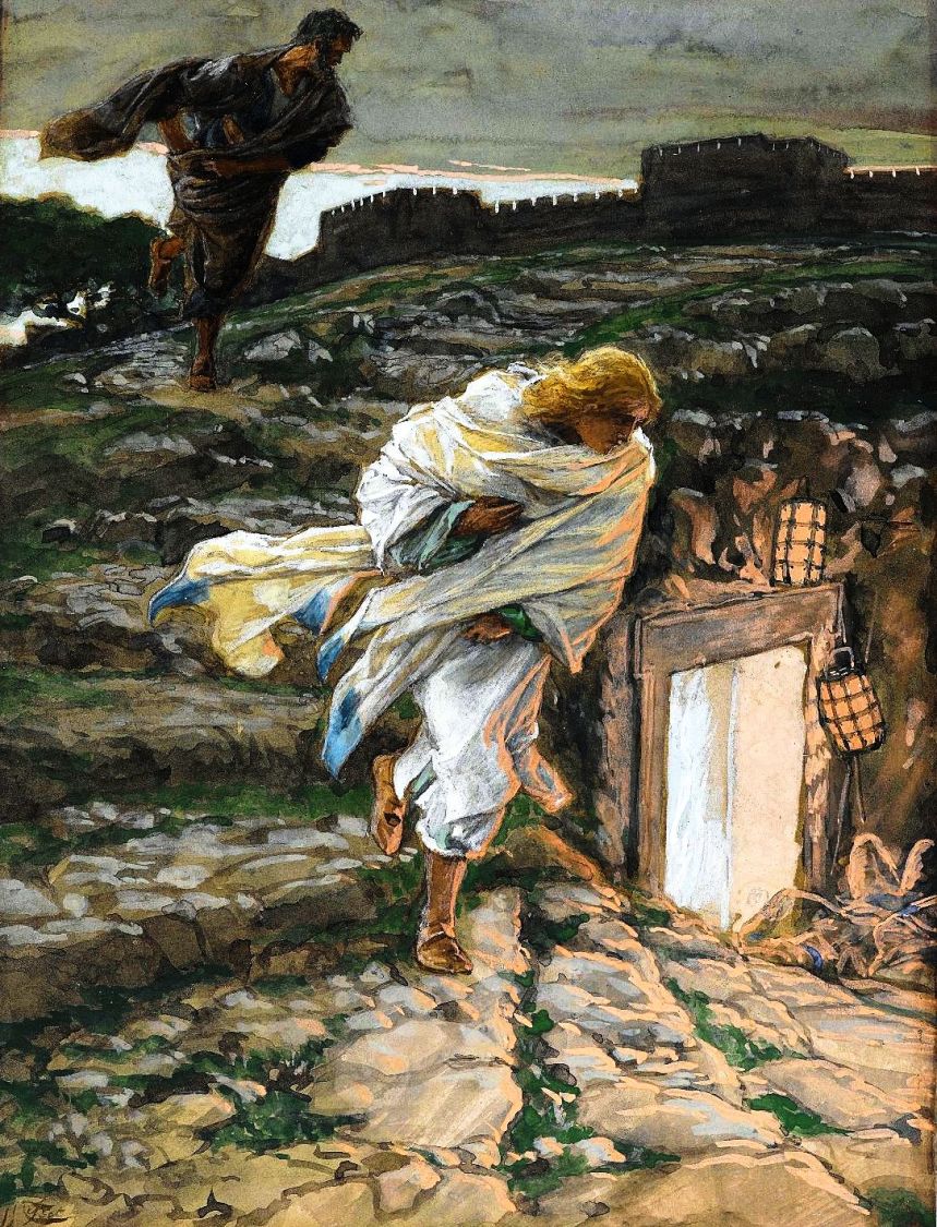 3_Saint Peter and Saint John Run to the Sepulchre